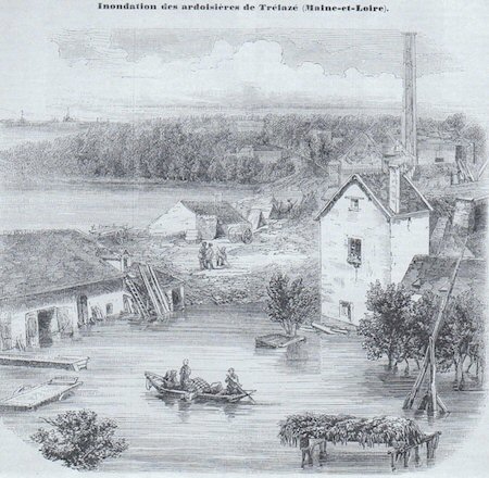 Inondation ardoisieres